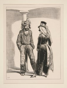 Was hast du, mein alter Auguste?... von Paul Gavarni