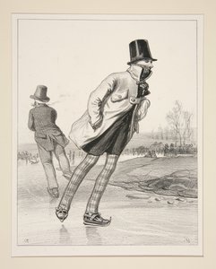 SIR WALTER SPOTT aus Dublin, Tourist, Orientalist (sic) und Papist. ... von Paul Gavarni