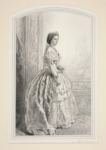 Ihre Majestät die Kaiserin Eugénie von Paul Gavarni
