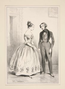 ABENDGESELLSCHAFT. von Paul Gavarni