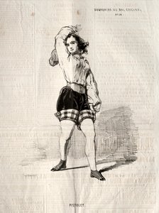 Souvenirs du Bal Chicard: Pistolet, 1843