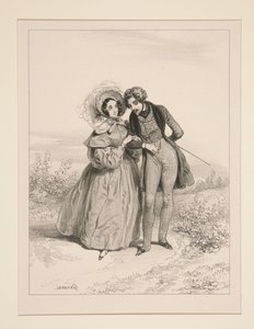 Seien Sie diskret von Paul Gavarni