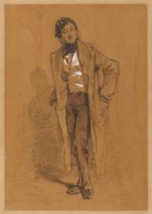 Stehender Mann von Paul Gavarni