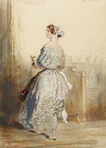 Die Bardame von Paul Gavarni