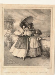 Der Pariser Kurier von Paul Gavarni