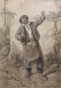 Die zwölf Monate: Oktober von Paul Gavarni