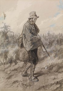 Die zwölf Monate: September von Paul Gavarni