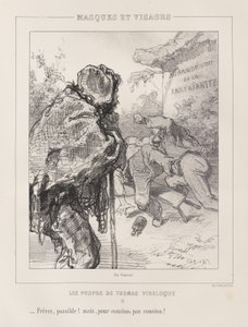 Die Worte des Thomas Vireloque, XI-XX von Paul Gavarni
