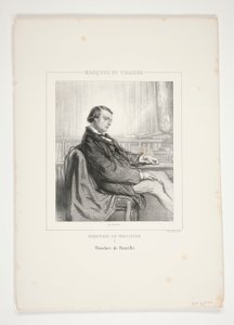 Theodore de Banville von Paul Gavarni