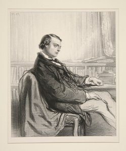 Theodore de Banville von Paul Gavarni