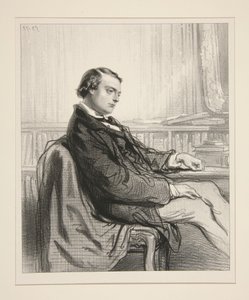 Théodore de Banville von Paul Gavarni