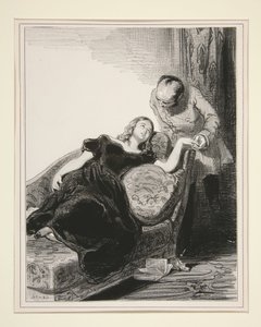 Immer hübsch!...Das ist mein Zustand. von Paul Gavarni