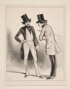 Du weißt doch, dass Maurice und Charles immer Geschichten zusammen hatten für die kleine Zelie?... von Paul Gavarni
