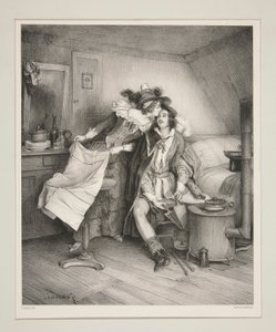 Ein Abendessen nach einem Maskenball