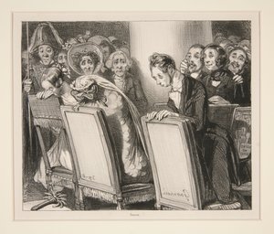 Eine Vernunftehe von Paul Gavarni