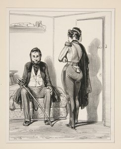 Eine charmante Rolle von Paul Gavarni