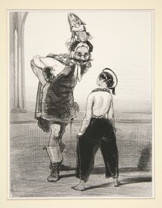 Eine Vermutung, dass ein Herr... von Paul Gavarni