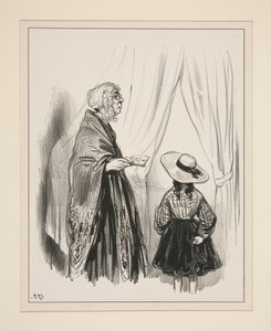 Voyons! Achtung bitte:... von Paul Gavarni