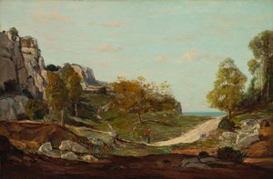 Landschaft bei Saint-André, in der Nähe von Marseille