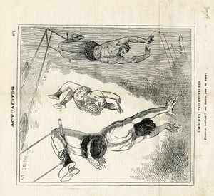Illustration von Hadol (1835-1875) in Le Charivari