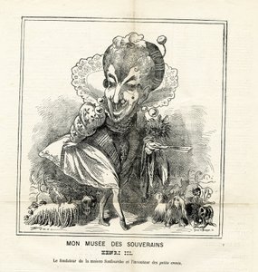 Illustration von Hadol (1835-1875) in Le Charivari