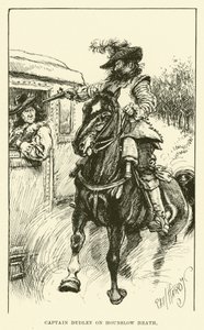 Kapitän Dudley auf Hounslow Heath von Paul Hardy