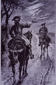 Dick Turpin trifft den Straßenräuber Tom King