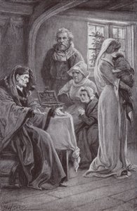 Illustration für The Cloister and The Hearth von Charles Reade von Paul Hardy