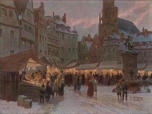 Christkindlmarkt von Paul Hey