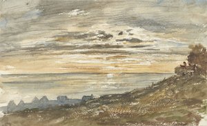 Sonnenuntergang in Trouville