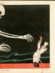 La Baionnette, Satirisch in Farben von Paul Iribe
