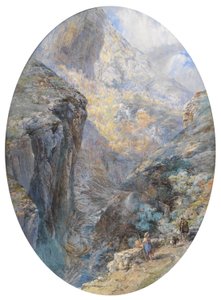 In der Nähe von Amalfi, La Vallée des Moulins, 1864