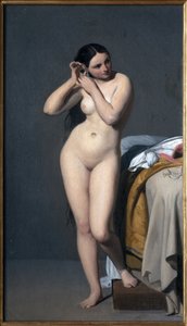 Nackt an der Konsole von Paul Jourdy