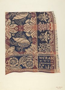 Jacquard-Decke von Paul Kelly