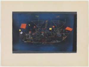 Abenteuerschiff, 1927 von Paul Klee