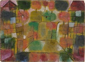 Baum und Architektur--Rhythmen von Paul Klee