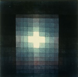 Christliches Grabmahl-Kreuzbild von Paul Klee