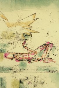 Blitzschlag von Paul Klee