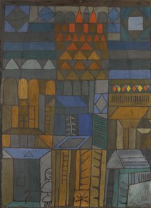 Anfangende Kühle, 1937 von Paul Klee