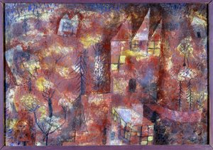 Landschaft mit Kind