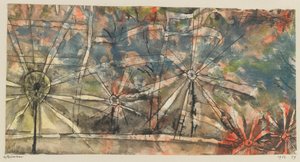 Straßenlaternen, 1912 von Paul Klee