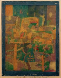 Orientalische Gartenlandschaft