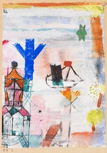 Kleiner Dampfer von Paul Klee