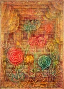 Spiralblumen von Paul Klee