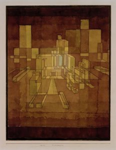 Stadtperspektive von Paul Klee