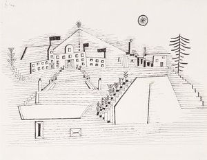 Sommerpalast bei Beride von Paul Klee