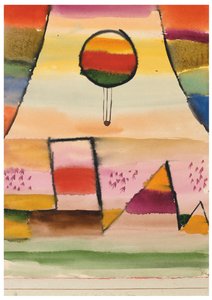 Der Ballon im Fenster, 1929 von Paul Klee