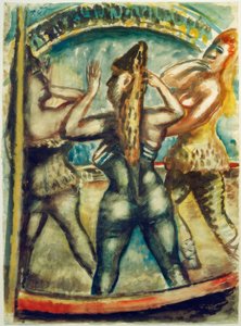 Drei Frauen in der Manege