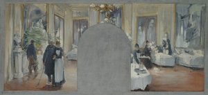 Innenraum des Théâtre Français, 1871