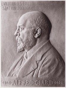 Alfred Giard (1846-1908), Zoologe, Porträt von Paul Marie Louis Pierre Richer